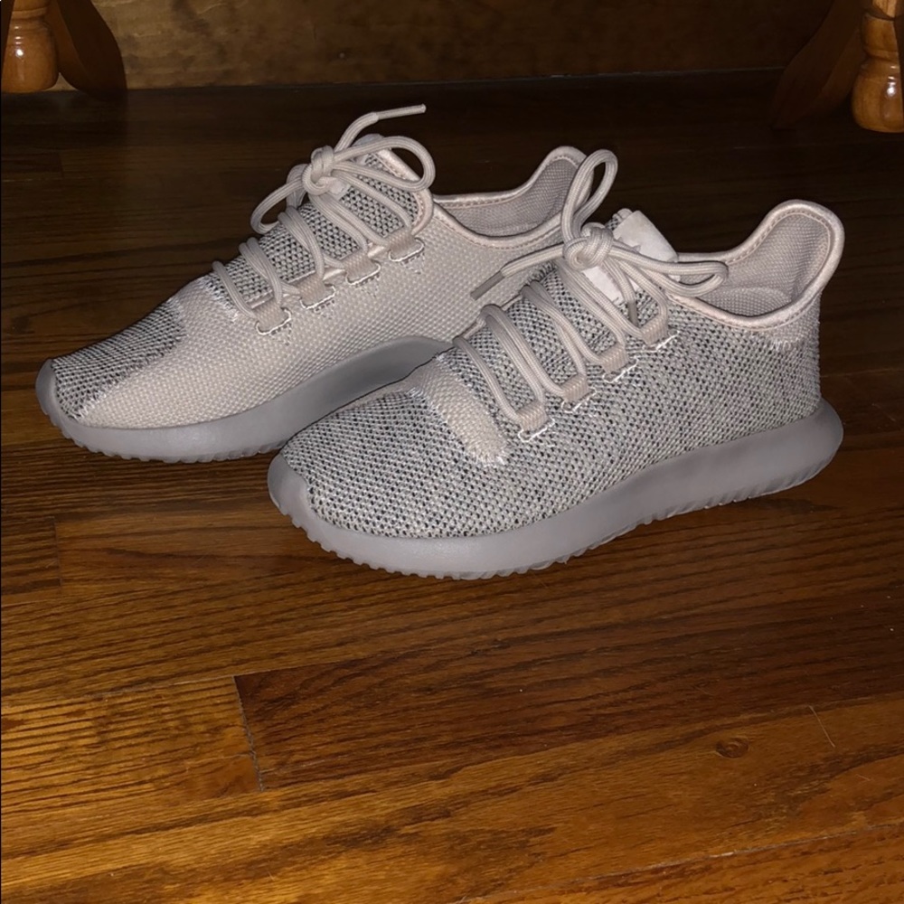 Adidas Tubular Shadow Sneaker in tan